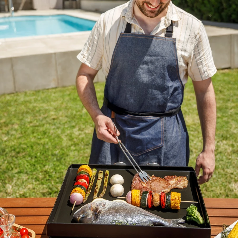 Black & Decker juodas+decker Juodas & Decker BXOP4900E 2-burner gas barbecue