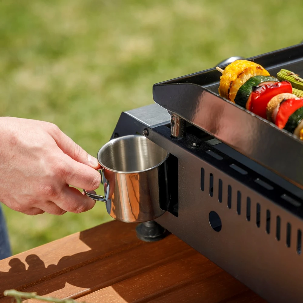 Black & Decker juodas+decker Juodas & Decker BXOP4900E 2-burner gas barbecue