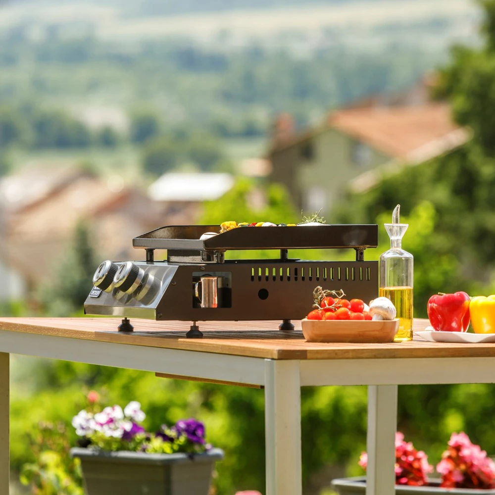 Black & Decker juodas+decker Juodas & Decker BXOP4900E 2-burner gas barbecue