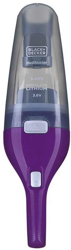 Black & Decker Juodas & Decker Dulkių Siurblys - Juodas & Decker NVC115W, Pilkas, Violetinis