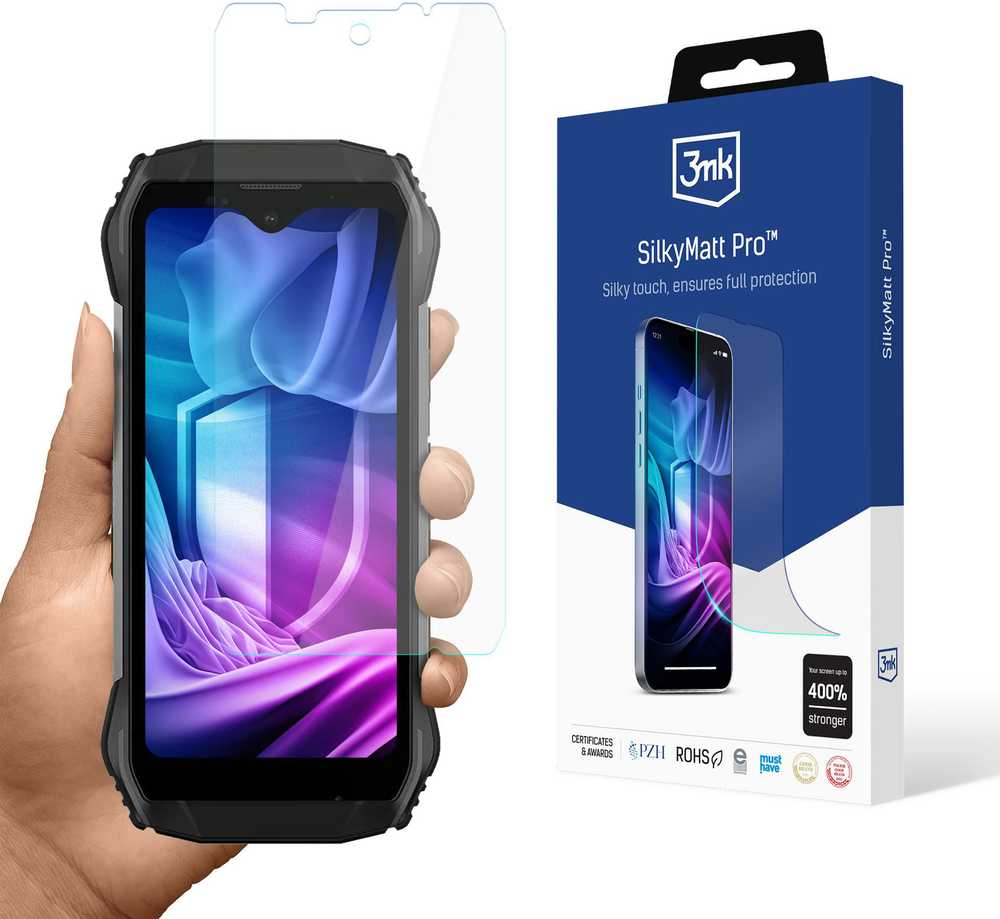 3Mk Protection „Blackview N6000“ / „N6000SE“ – 3 vnt. „Silky Matt Pro“