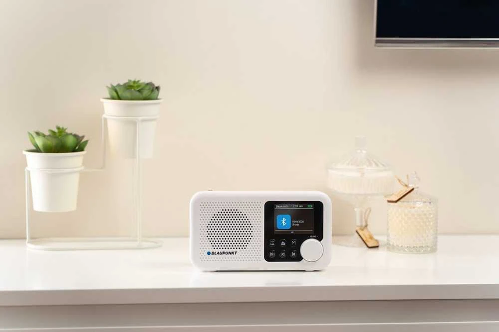Blaupunkt DR8WH Portable radio Baltas