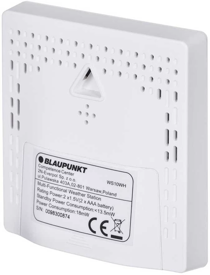 Meteorologinė stotelė su lauko jutikliu Blaupunkt WS10WH