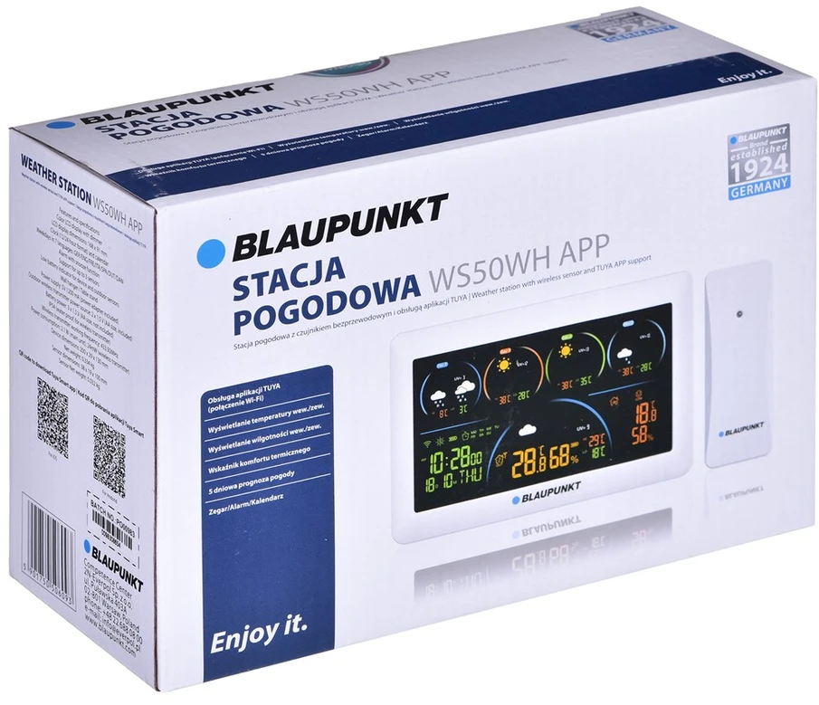 Blaupunkt Orų stotis WS50WH APP, baltos spalvos