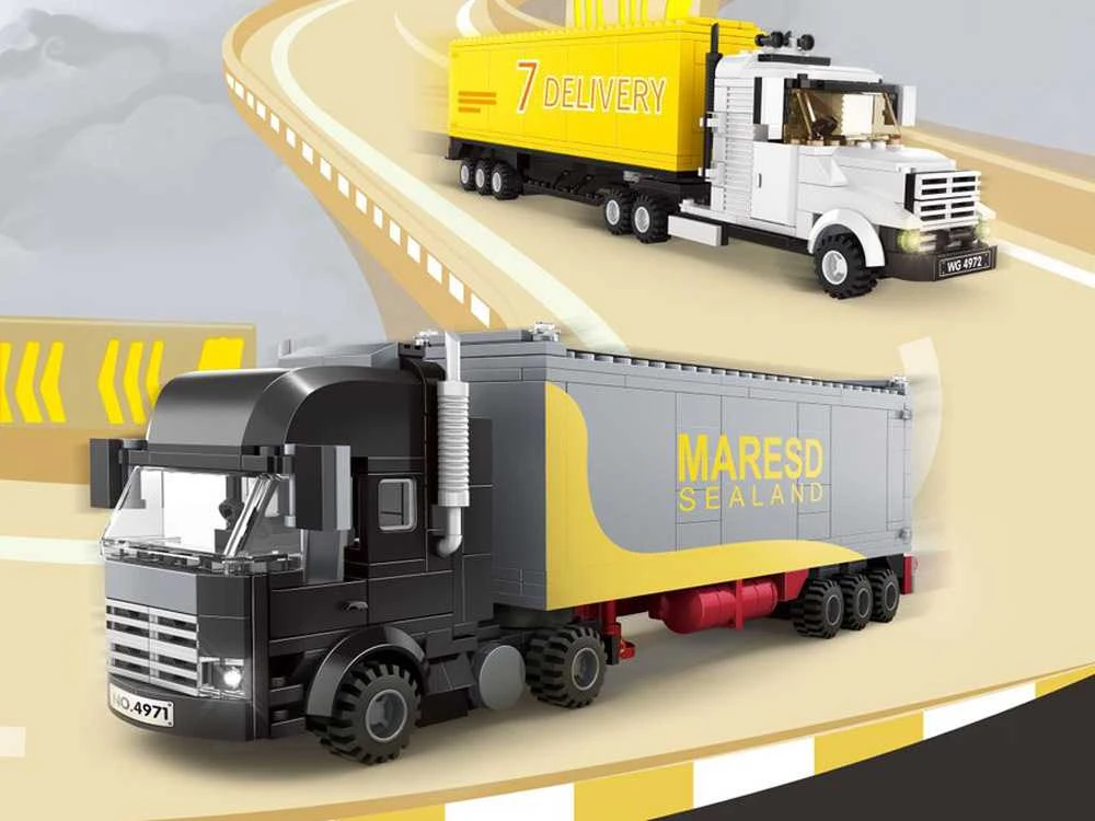 „Jokomisiada Blocks“ pristatymo automobilis su 352 dalių ZA3844