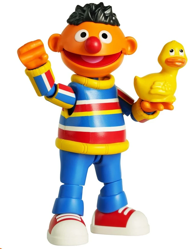 Blokees SESAME STREET FIGURES KALADĖLĖS, PRECOOLS, S1 - ERNIE