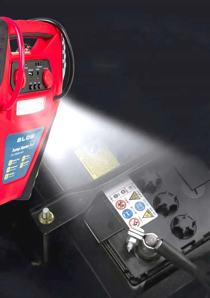 Blow Jump Starter su 5w1 kompresoriais