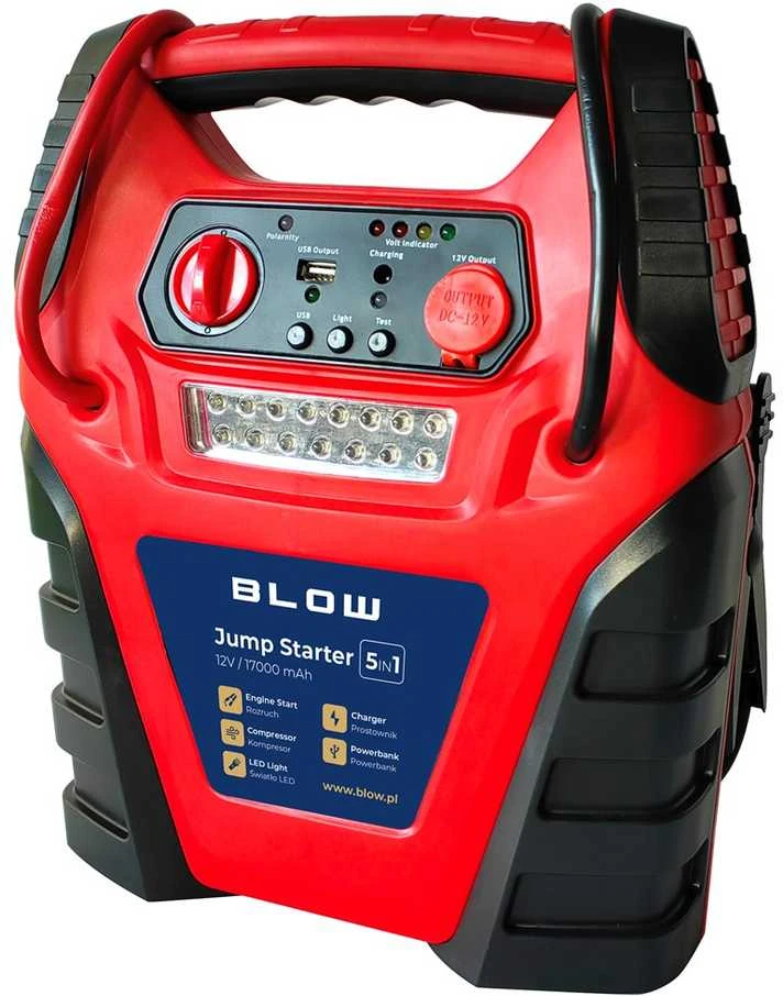 Blow Jump Starter su 5w1 kompresoriais