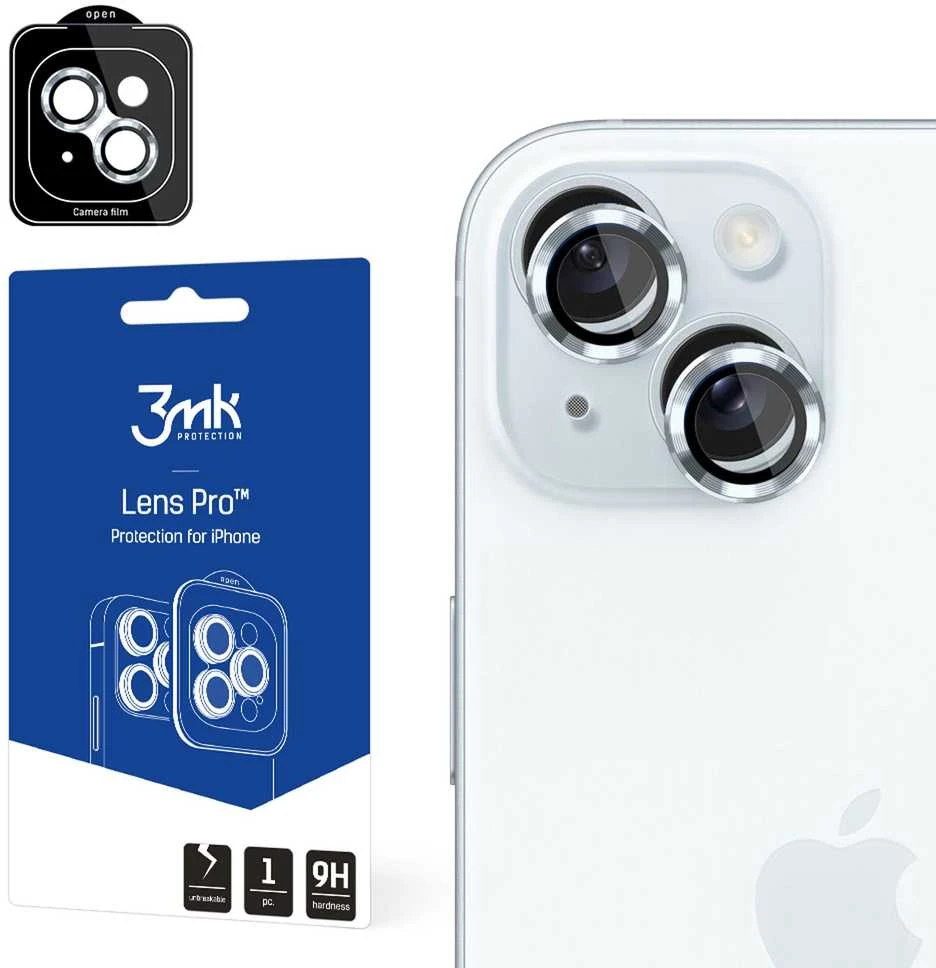 3mk Lens Protection Pro Kameros apsauga with Mėlyna Frame Apple iPhone 15