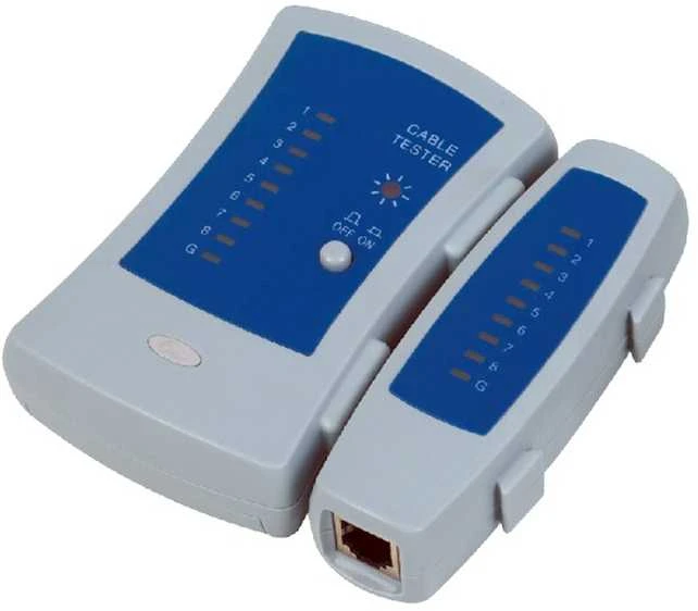 Alantec NI006 network cable tester PoE tester Mėlyna, Pilkas