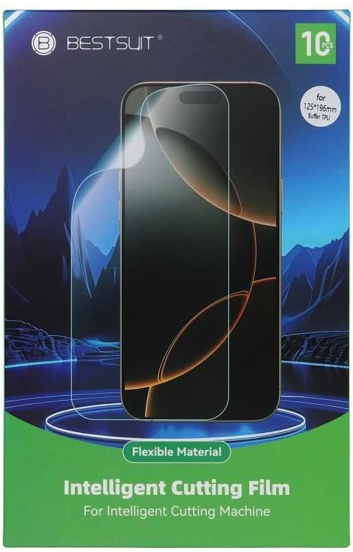 „Bestsuit Anti-Mėlyna Light“ 0,13 mm – akių apsaugos TPU plėvelės išmaniosioms pjovimo staklėms 196x125 mm (10 vnt./rinkinyje)