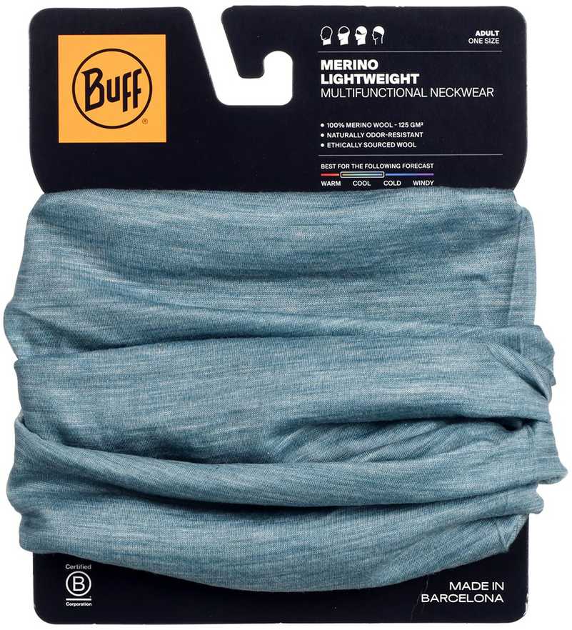 Mėlyna Buff Solid Pool Neckwear Mėlyna