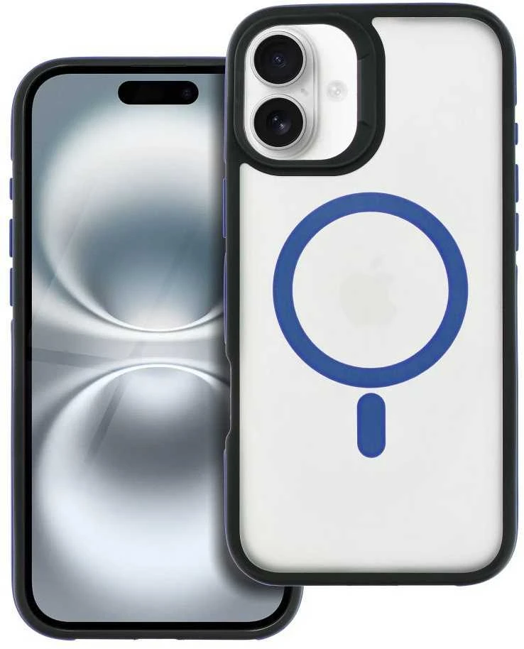 Oem Originalus „iPhone 16 PLUS Neo“ dėklas, suderinamas su „MagSafe“ mėlynas