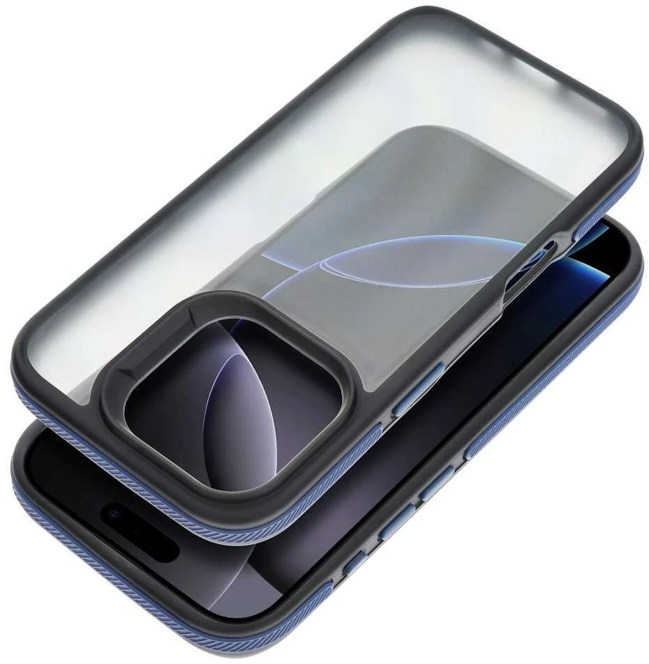 OEM dėklas, skirtas iPhone 17 Pro / 18 Pro (žemas kameros kraštas) Neo mėlynas