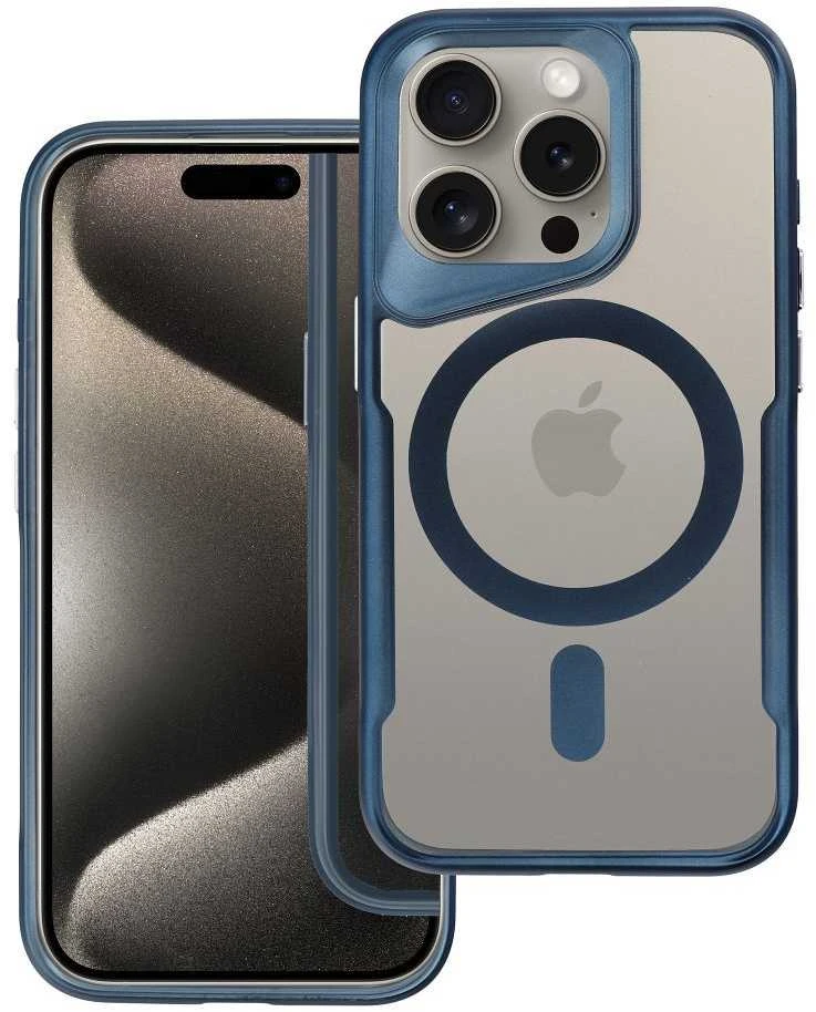 Oem Case for do iPhone 16 PRO MAX Ergofit Newzone compatible MagSafe mėlynas
