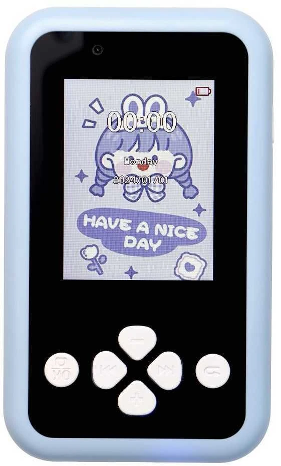 Oem Game console for kids with IPS display 2,4" su mygtukais KDC-0027A mėlynas