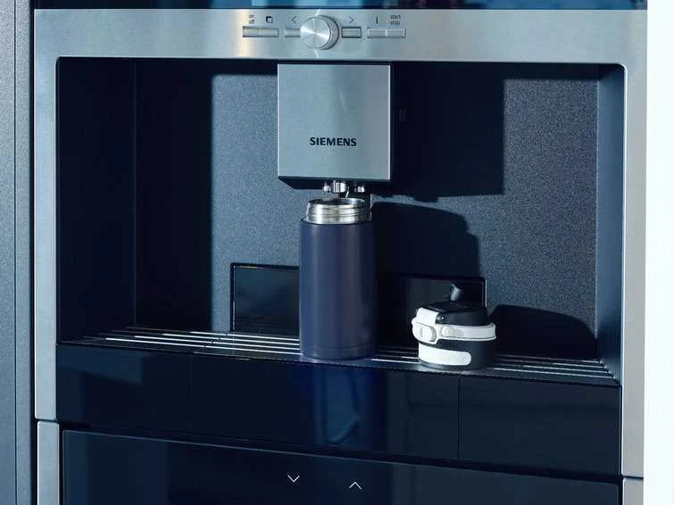 Leifheit 03247 travel mug 350 ml Juodas, Mėlyna Nerūdijantis plienas