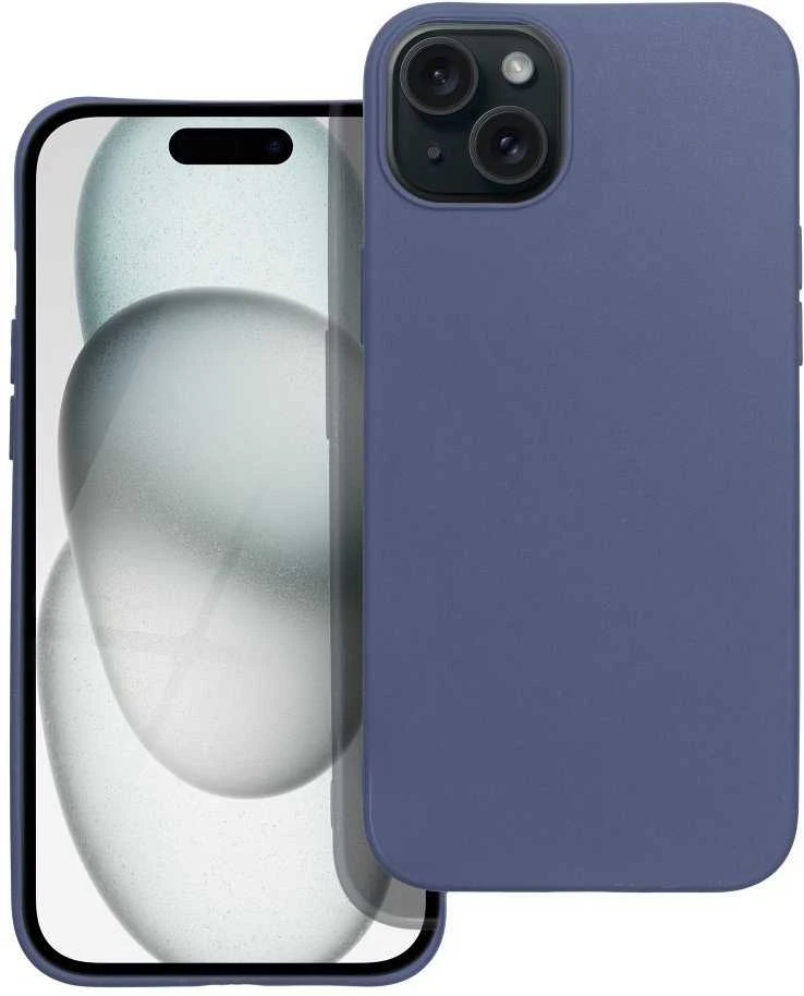 OEM dėklas, skirtas iPhone 15 PLUS matinis mėlynas
