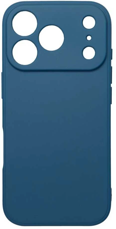 OEM dėklas, skirtas iPhone 17 Pro / 18 Pro (žemas kameros kraštas), matinis mėlynas