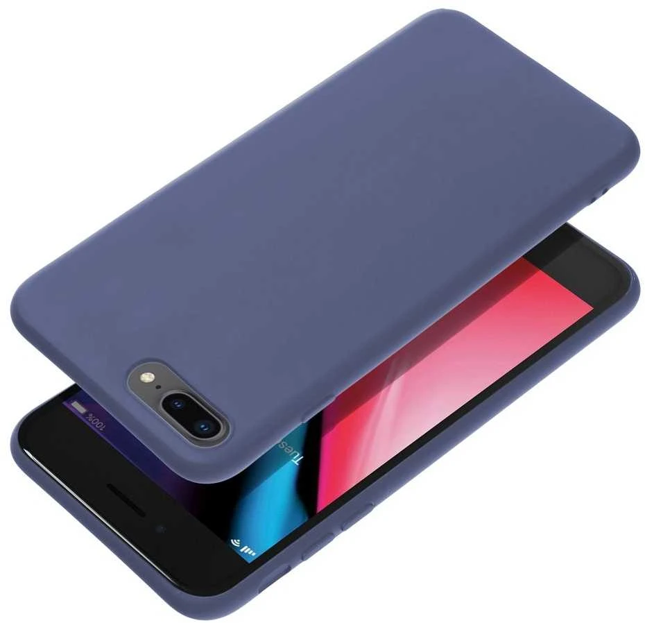 OEM dėklas iPhone 7 PLUS / 8 PLUS matinis mėlynas