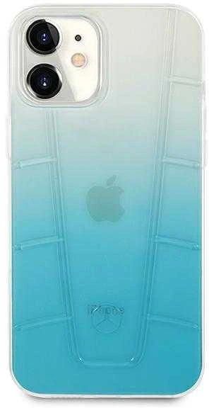 Mercedes MEHCP12SCLGBL Apple iPhone 12 mini 5,4″ mėlynas kietas dėklas skaidrus Line