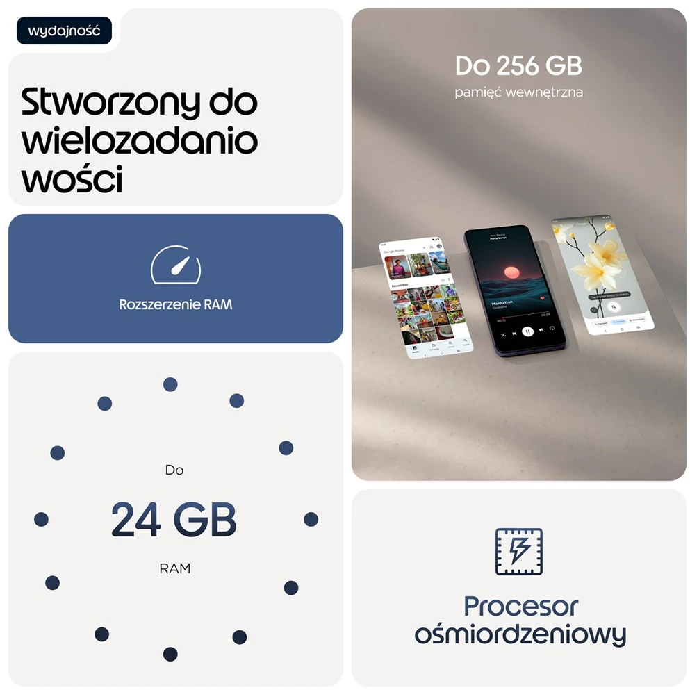 Motorola moto g17 power 17,1 cm (6,72") Hibridinis dviejų SIM kortelių „Android“ 15, USB C tipo 8 GB 256 GB 6000 mAh Violetinė