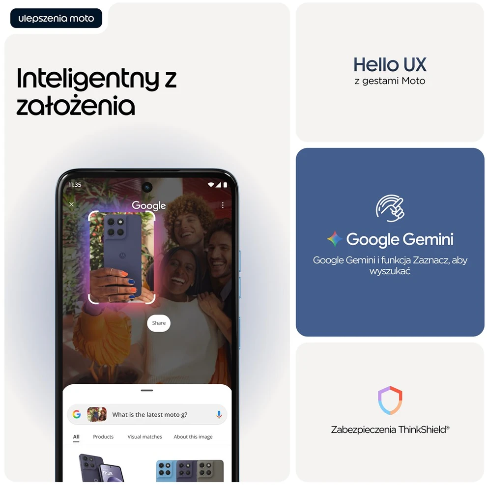 Motorola moto g17 power 17,1 cm (6,72") Hibridinis dviejų SIM kortelių „Android“ 15, USB C tipo 8 GB 256 GB 6000 mAh Violetinė