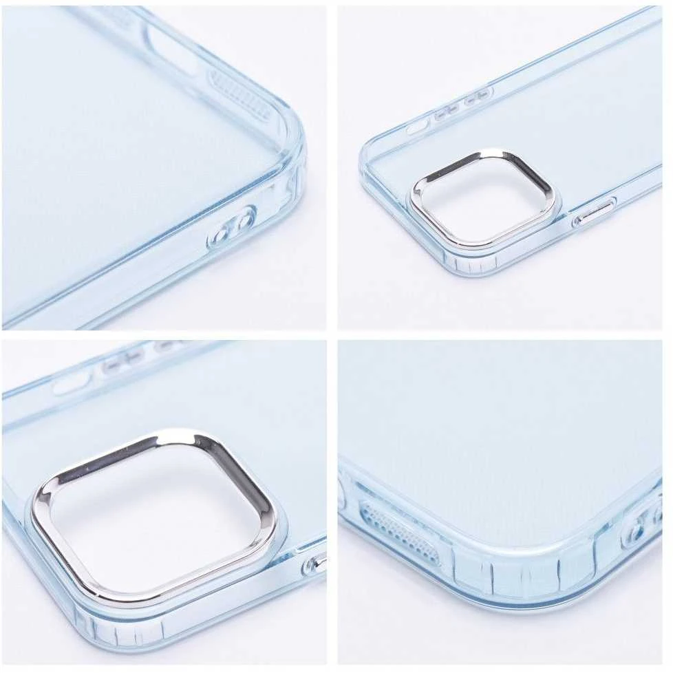 Oem dėklas, skirtas iPhone 15 PRO, Pearl šviesiai mėlynas