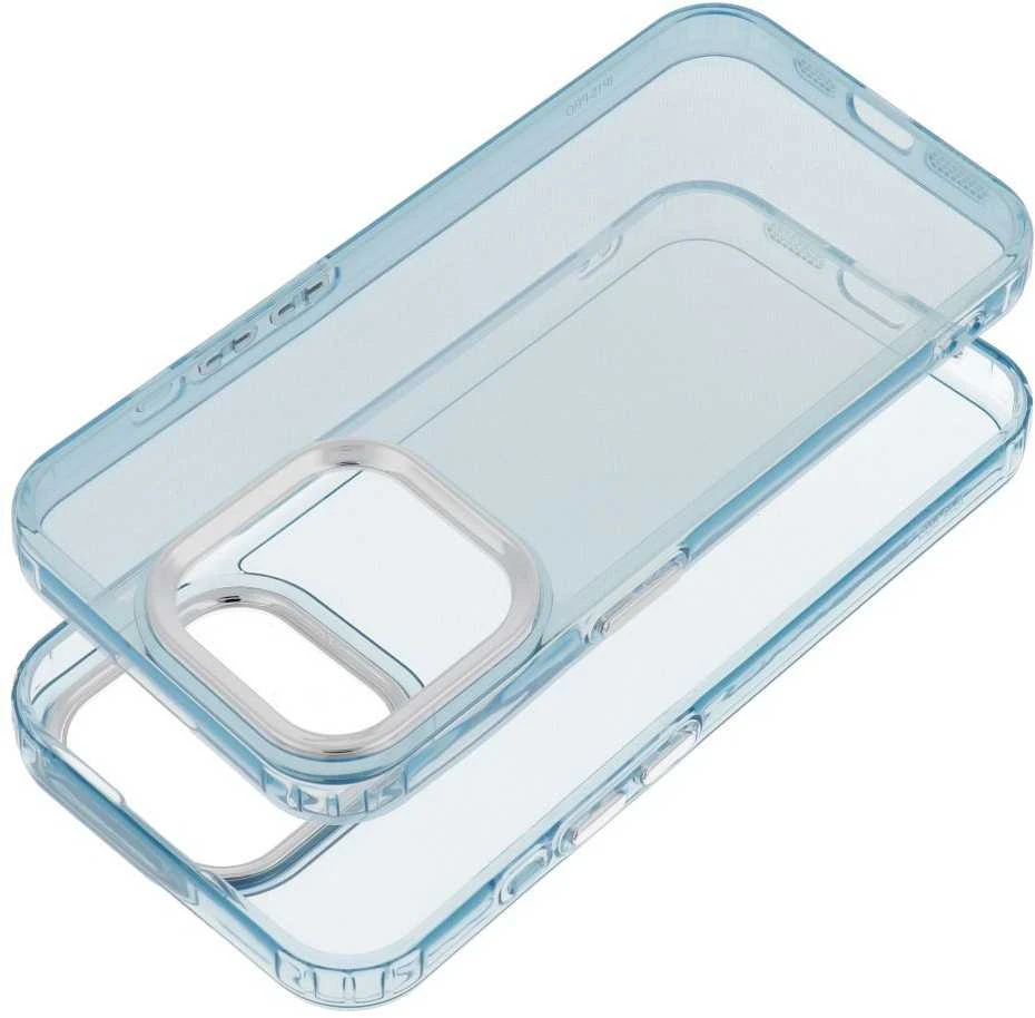 Oem dėklas, skirtas iPhone 15 PRO, Pearl šviesiai mėlynas