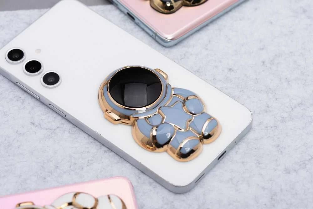 Oem Phone stand ASTRONAUT - stick-on - mėlynas