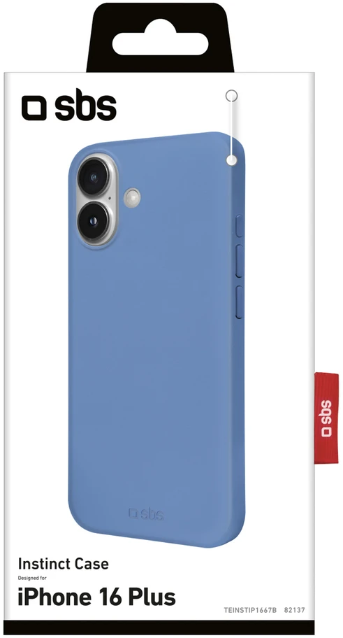 SBS Instinct Case for iPhone 16 Plus - Mėlyna