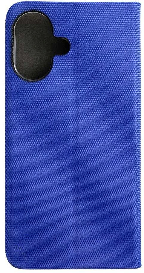 OEM atverčiamas dėklas iPhone 17 / 18 jautriai knygutei mėlynas