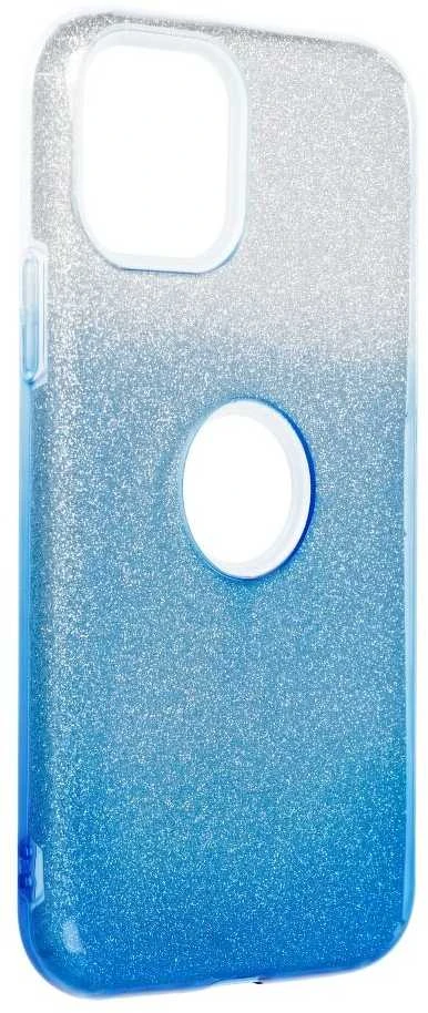 OEM dėklas, skirtas iPhone 11 PRO, blizgus permatomas, mėlynas