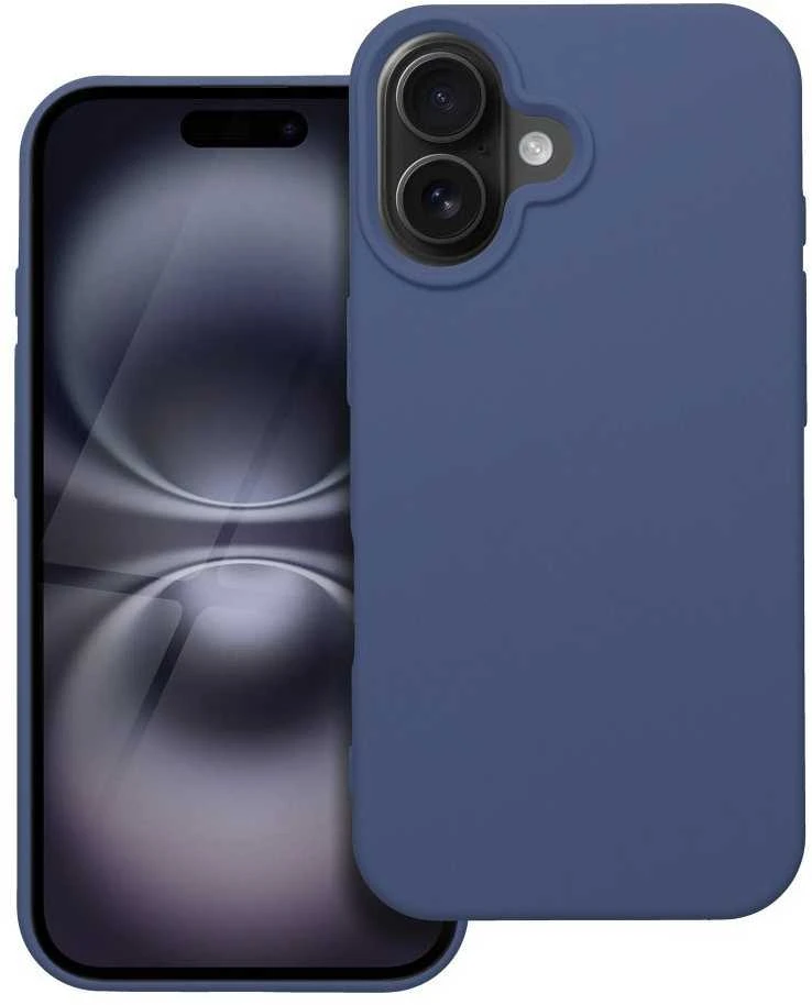 Dėklas Oem Case for iPhone 16 Silicone mėlynas