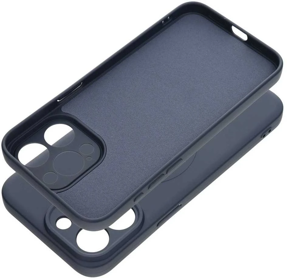 Oem Dėklas Silicone Mag Cover (MagSafe) skirtas iPhone 15 Pro Max mėlynas