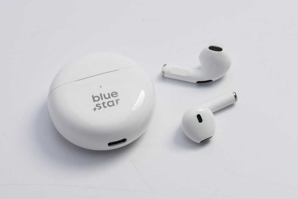 BlueStar Blue Star belaidės ausinės Mėlynas STAR Circle Beat TX3 TWS baltas
