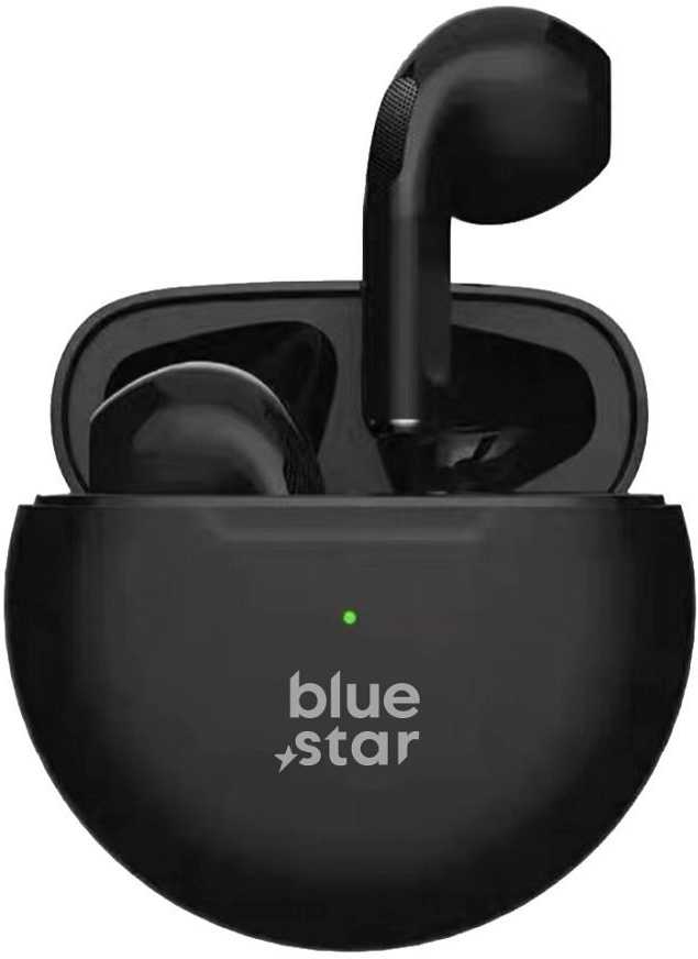 BlueStar Blue Star Belaidės ausinės Mėlynas STAR Circle Beat TX3 TWS juodas