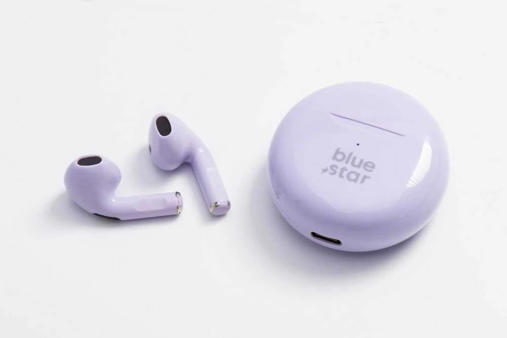 BlueStar Blue Star belaidės ausinės Mėlynas STAR Circle Beat TX3 TWS levandų spalvos