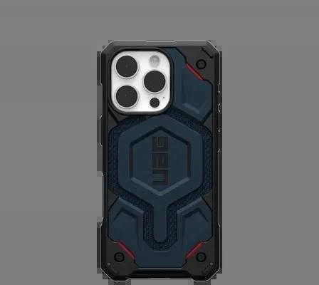 Urban Armor Gear Monarch Pro Kevlar mobiliojo telefono dėklas 16 cm (6.3″) Juoda, Mėlyna