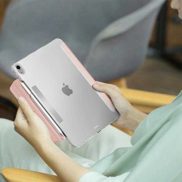 UNIQ Camden Click Dėklas Apple iPad Air 13″ (2024) mėlynas/stone mėlynas