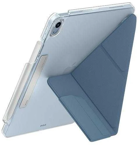 UNIQ Camden Click Dėklas Apple iPad Air 13″ (2024) mėlynas/stone mėlynas