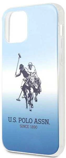 Dėklas „Us Polo Assn“ „US Polo USHCP12MPCDGBL“ „Apple iPhone 12/12 Pro 6,1“ mėlynas „Gradient Collection“