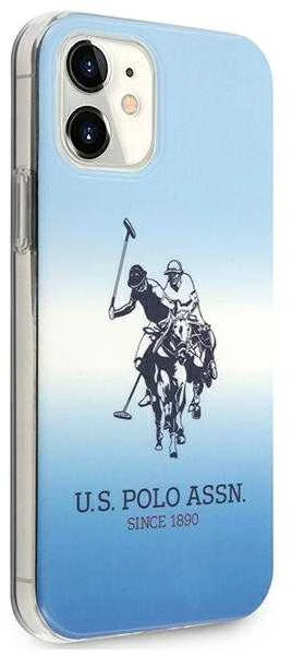 Us Polo Assn US Polo USHCP12SPCDGBL Apple iPhone 12 mini 5,4" telefono dėklas mėlynos spalvos Gradient Collection