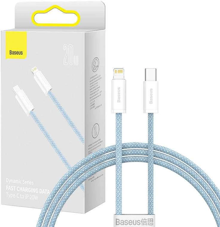 Baseus Dynamic Series USB-C - Lightning kabelis 20W 1m – Mėlynas