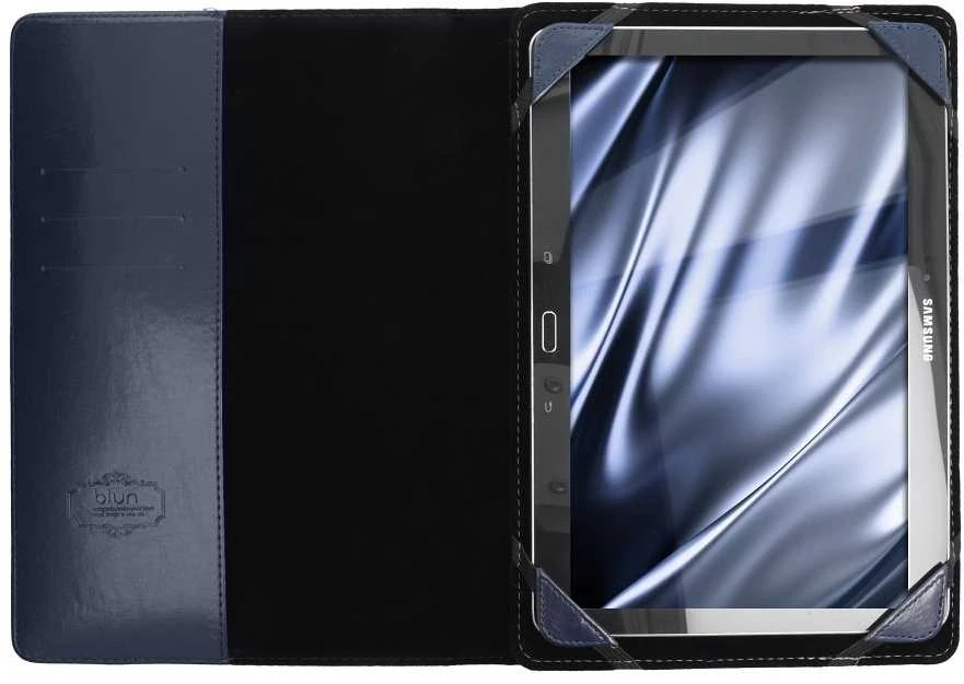 Oem BLUN universalus dėklas planšetiniams kompiuteriams 8" (UNT) mėlynas