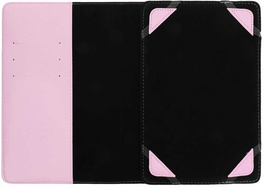 Oem BLUN universalus dėklas planšetiniams kompiuteriams 11" (UNT) rožinis