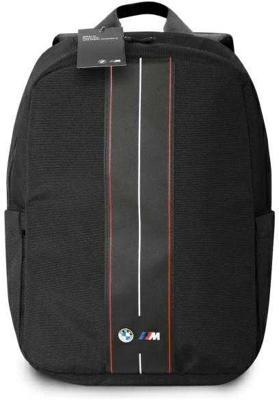Kuprinė BMW BMBP15COMPVSKR 16″ juodos spalvos Nylon Raudona Stripe