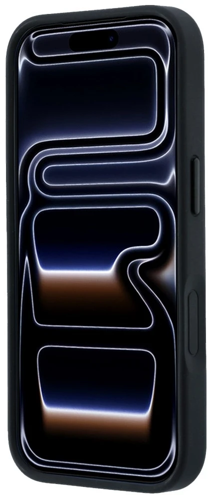 BMW M Kevlar raudona spauda žiedas metalinis logotipas MagSafe dėklas iPhone 18 Pro / 17 Pro - juodas