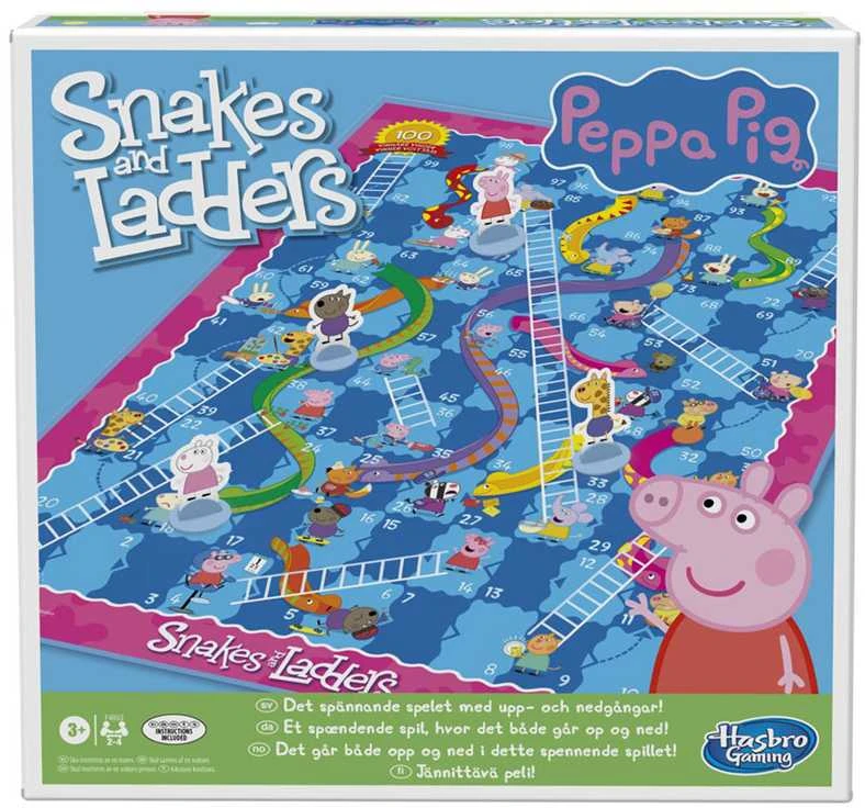 Stalo žaidimų kopėčios ir gyvatės „Peppa Pig Gr0672“