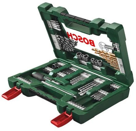 Grąžtas Bosch 91-dalių V-Line priedų komplektas